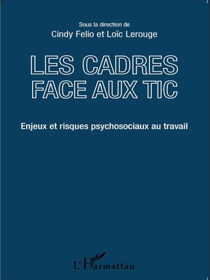 cover image of Les cadres face aux TIC